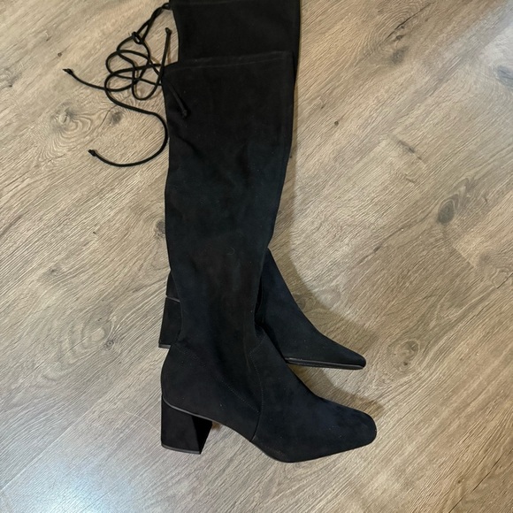 NWOB $99 Gianni Bini
Laredo Stretch Fabric Over-the-Knee Block Heel Boots SZ 11 - Picture 4 of 9